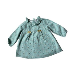 Floral Ruffle Baby Dress